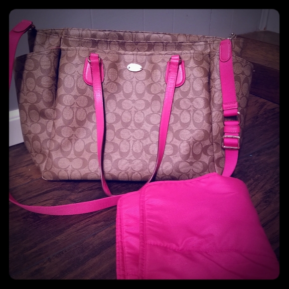 Coach diaper Bag - Picture 1 of 5
